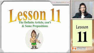 Learn Biblical Hebrew  lesson 11  The Definite Article part 2 by eTeacherBiblicalcom [upl. by Annig73]