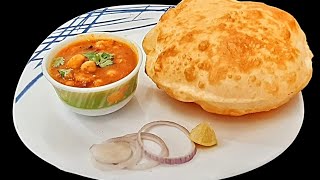 Chola Poori Recipe in Tamil  சோளா பூரி  Chole Bhature Recipe [upl. by Pliam]