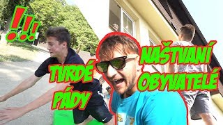 Učím youtubery parkour 5  Datel a Matěj [upl. by Tarfe542]