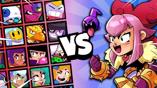 Melodie 1v1 vs EVERY Brawler  The NEW Mortis [upl. by Myer]