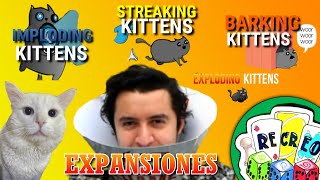 Expansiones Exploding kittens 🐱💥 Como jugar Barking Kittens 🐶  Reseña  Recreo Lúdico 🎲 [upl. by Braswell28]