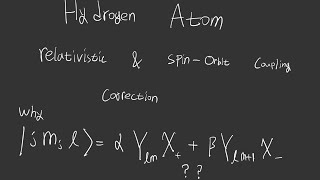 perturbation theorem  using total angular momentum calculate fine structure [upl. by Nihi165]