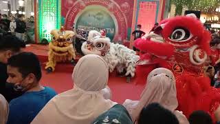 Barongsai 2022 di mall living world Pekanbaru [upl. by Portland551]