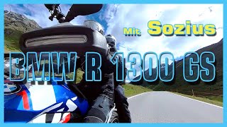 BMW R 1300GS mit Sozius Probefahrt PAZNAUTAL [upl. by Wynn]