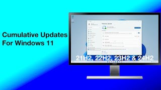 Cumulative updates for Windows 11 All Versions Patch Tuesday [upl. by Ahsilac]