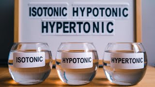 Isotonic hypotonic hypertonic Osmosis recap studywithKamlesh20 [upl. by Enad996]