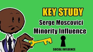 Serge Moscovici and Minority Influence A Level Psychology revision [upl. by Imogene319]