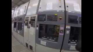 Wafer fab for sale in Nishiwaki  Video tour part 19  Wet etch and diffusion [upl. by Hayidah]