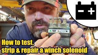 Winch not working Heres how to test the solenoid 1471 [upl. by Beryle]