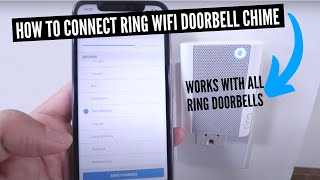 How To Connect Ring Doorbell Chime to Ring Doorbell [upl. by Mehetabel776]