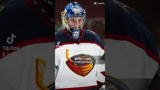 Top 4 Thrashers Goalies hockeytiktoks tiktoktrending youtubeshorts capcut NHL Thrashers [upl. by Edris]