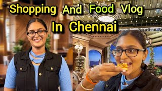 Shopping vlog  Grand mall  Velachery  Food vlog in Kora Food Street Velachery [upl. by Anivad]