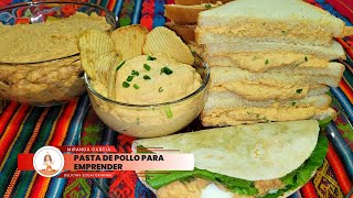 ‼️PASTA DE POLLO🍗🥪🥪 PARA EMPRENDER😘👌 [upl. by Donovan68]