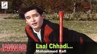 Laal Chhadi Maidan Khadi  Mohammed Rafi  Shammi Kapoor Rajshree [upl. by Tartan588]