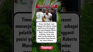 Herve Renard Resmi Menjadi Pelatih Baru Timnas Arab Saudi‼️timnasarabsaudi timnas beritabola [upl. by Dnalrag]