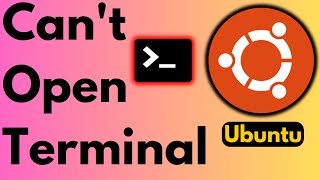 How to Fix Terminal Not Opening in Ubuntu [upl. by Meneau]