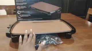 OVENTE Electric Griddle Quick Review [upl. by Divd227]