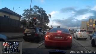 Sydney Road Rage Fight  Canley Vale  Caught on Dash Cam [upl. by Prussian]