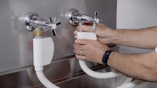 How to properly connect TWO appliances to a standpipe drain [upl. by Robinet]