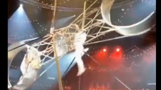 Circus Acrobat Falls From Wheel Of Death During Christmas Show In Great Yarmouth [upl. by Marjy]