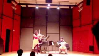 Palak Pancholi performs Bruchs Romanze [upl. by Alcinia]