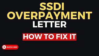 SSDI OVERPAYMENT LETTER  How to FILE AN APPEAL or WAIVER [upl. by Vasilek]