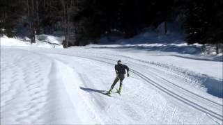 Sci Fondo  Tecnica di Pattinaggio  XC SKI  Cross Country Skiing  Skating Technic  2014 [upl. by Mauretta]