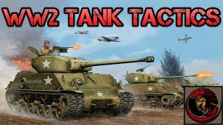 WW2 Tank Tactics  How Did They Work [upl. by Ahsatsana]