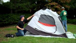 How to set up a 4 man tent [upl. by Semmes]