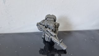 Ork Kommando Snipa Assembly from Kill Team [upl. by Edaj]