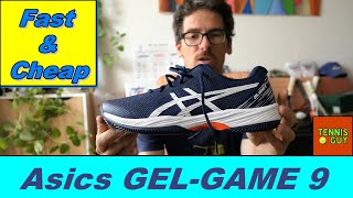 👟 ASICS GELGAME 9  Best Speedy Budget Tennis Shoe From Asics ☄️ [upl. by Anicnarf]