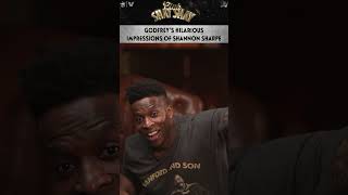 Godfreys Hilarious Impressions of Shannon Sharpe  CLUB SHAY SHAY [upl. by Goat]