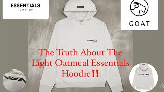 The Truth About The Light Oatmeal Essentials Hoodie‼️ [upl. by Rector550]