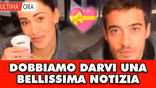 Belen Rodriguez e Antonino la bellissima notizia é di pochi minuti fa loro sono [upl. by Adlesirk]