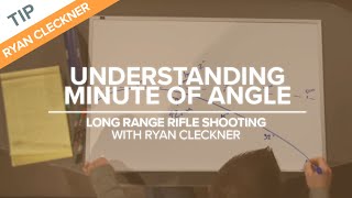 Understanding Minute of Angle MOA  LongRange Rifle Shooting with Ryan Cleckner [upl. by Hollah]