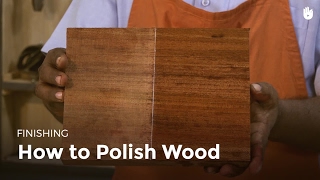 How to Polish Wood  Woodworking [upl. by Lorola]