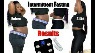 Intermittent Fasting Before amp After Result Fat Burning Weight Loss Transformation Weigh In [upl. by Joan]