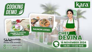 LIVE COOKING DEMO Chef Devina x Kara  SIAL Interfood 2024 [upl. by Isidro]