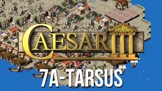 Caesar 3  Mission 7a Tarsus Peaceful Playthrough HD [upl. by Grae]