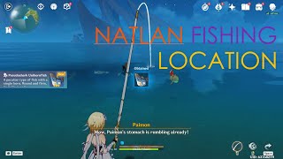 Natlan Fishing Spot and Fishing Association Genshin Impact [upl. by Carrnan647]