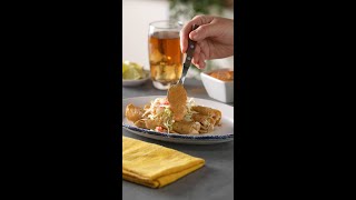 Receta de taco dorado de pescado [upl. by Gladi]