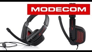 Recenzja słuchawek  Modecom gaming headphones MC823 ranger [upl. by Yvel]