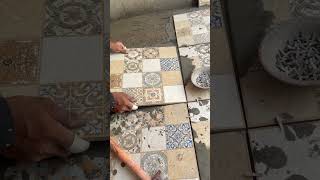 Tiles laganewale ka tarika construction tiles ceramictiles [upl. by Aliek]