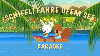 Schiffli Fahre Ufem See  Häsli Ingo Karaoke [upl. by Elvah]