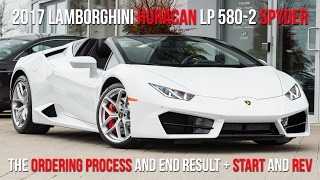 Buying a 2017 Lamborghini Huracán LP5802 Spyder RWD Start to Finish  Rev [upl. by Cran51]