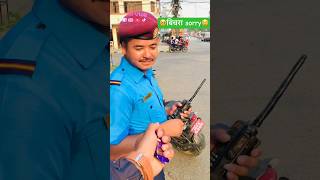 Respect Nepal Police Sir  Cool Nepal Police nepalpolice viral shorts [upl. by Annhej425]