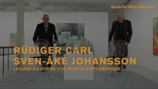 RÜDIGER CARL amp SVENÅKE JOHANSSON at Galerie Max Hetzler Berlin 2023 [upl. by Miahc]