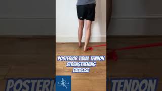 Posterior Tibial Tendon Strengthening Exercise in Standing [upl. by Acinahs]