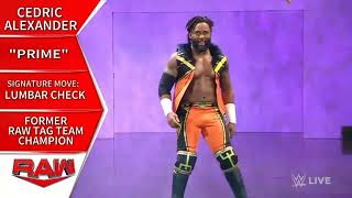 Cedric Alexander new theme on Raw [upl. by Halehs509]