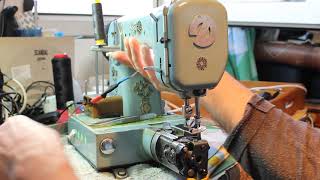 Sewing machine  Durkopp 1021 [upl. by Ecirtnuahs]